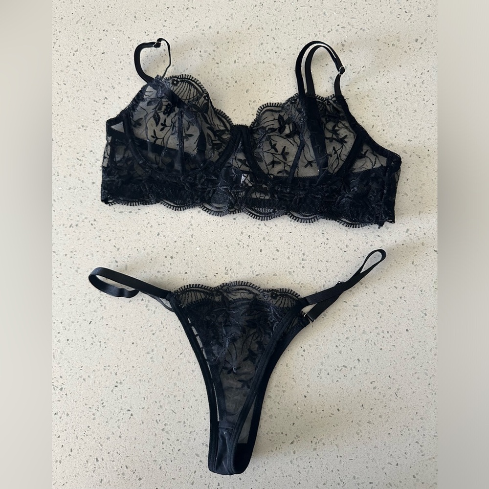 Black lingerie